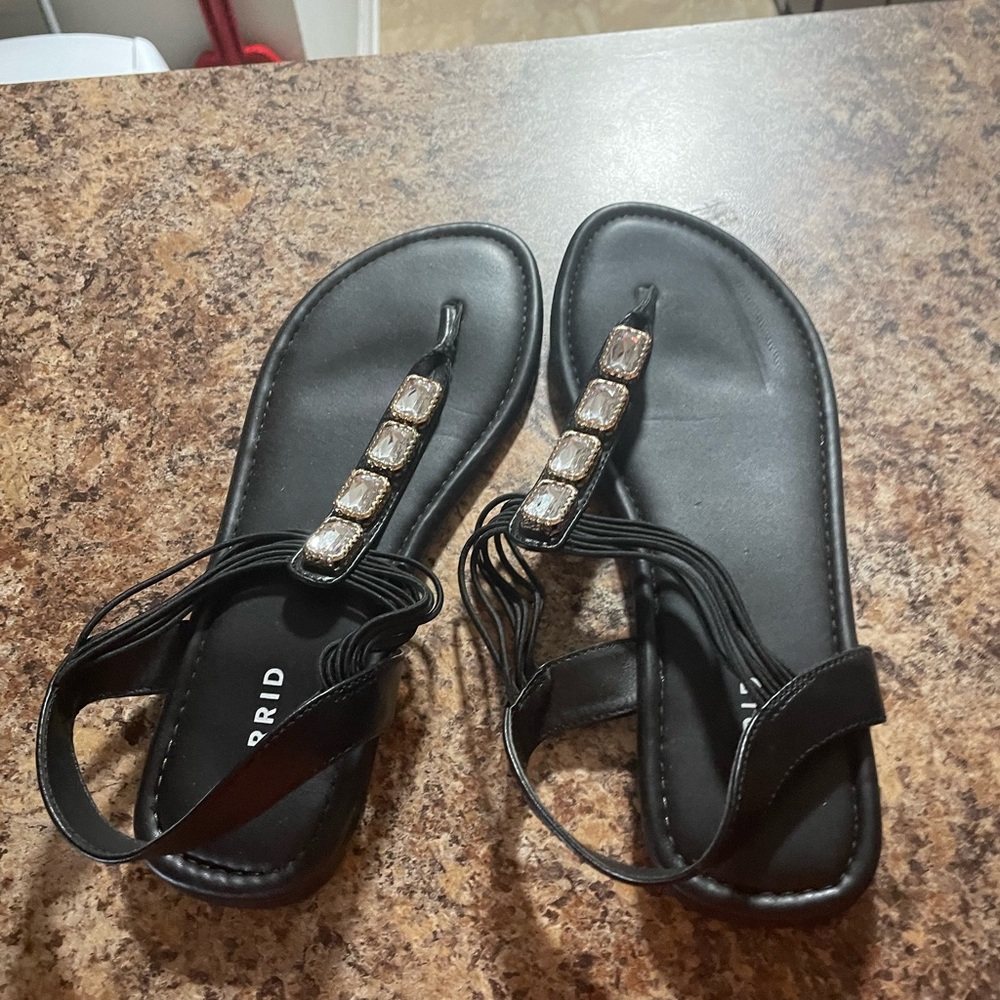 Black sandals